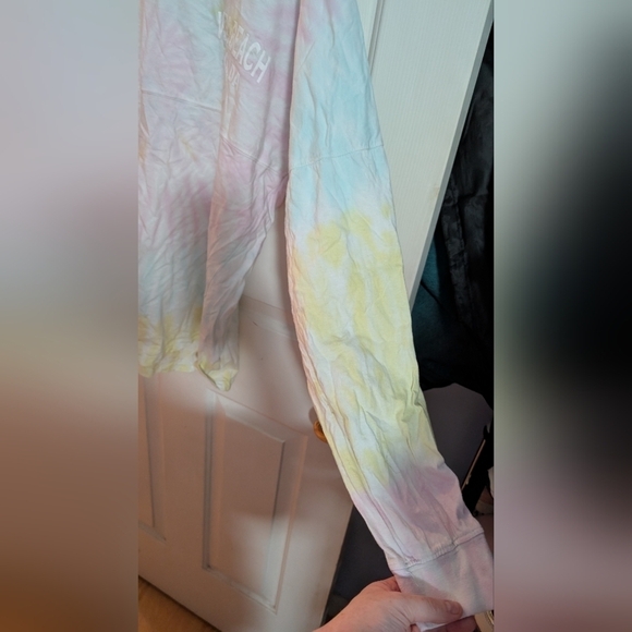 Dreamsicle Vero Beach Florida Tie Dye Tourist Long Sleeve Shirt Medium EUC - Picture 10 of 13